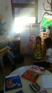 Djelatnice SNK- Gospić posjetile Dječji odjel  Opće bolnice Gospić u sklopu akcije ” Čitanje naglas”