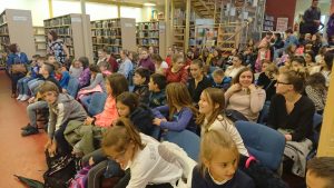 Dana 30.10.2018.g. gostovala je književnica za djecu Sanja Polak
