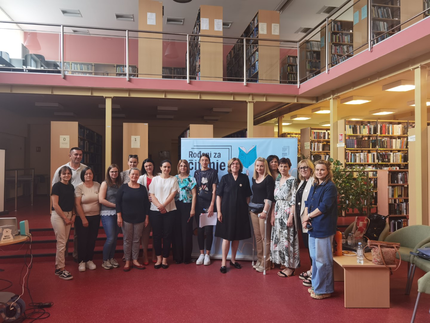 Pročitajte više o članku 26.05.2022. godine u prostoru Samostalne narodne knjižnice Gospić održano je predavanje Rođeni za čitanje 