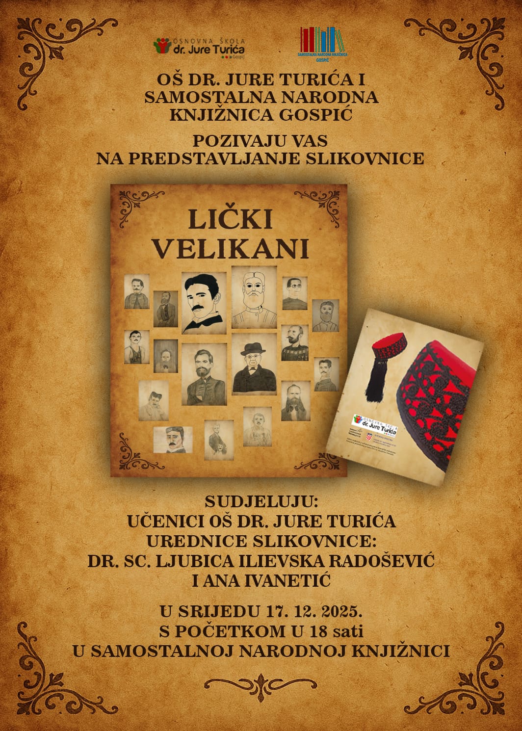 Pročitajte više o članku Predstavljanje slikovnice „Lički velikani“