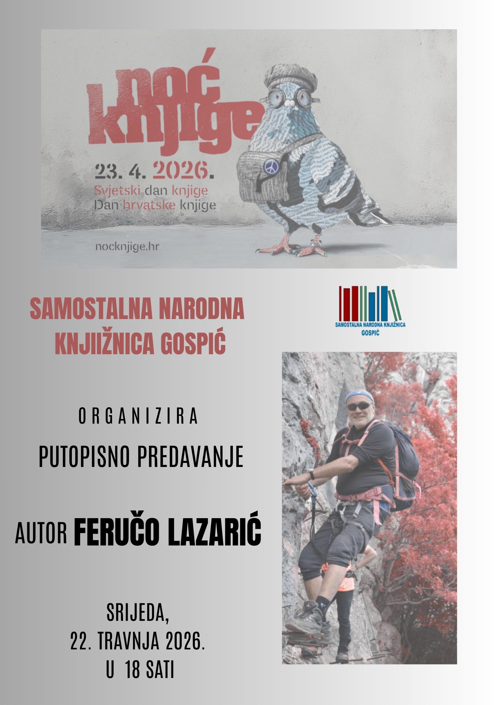 Putopisno predavanje autora Feruča Lazarića