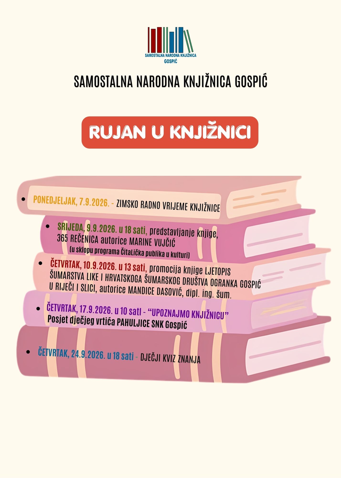 RUJAN U KNJIŽNICI